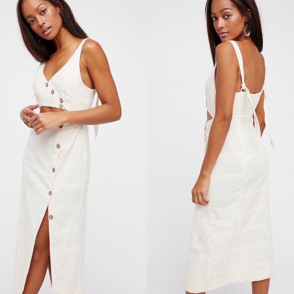 Free People Endless Summer Ultraviolet Midi Dress